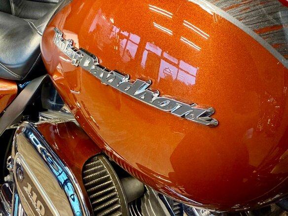 2014 Harley-Davidson CVO Limited, оранжевый, 1890000 рублей - вид 14