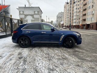 2012 Infiniti FX37 II (S51) Рестайлинг, синий, 2450000 рублей, вид 3