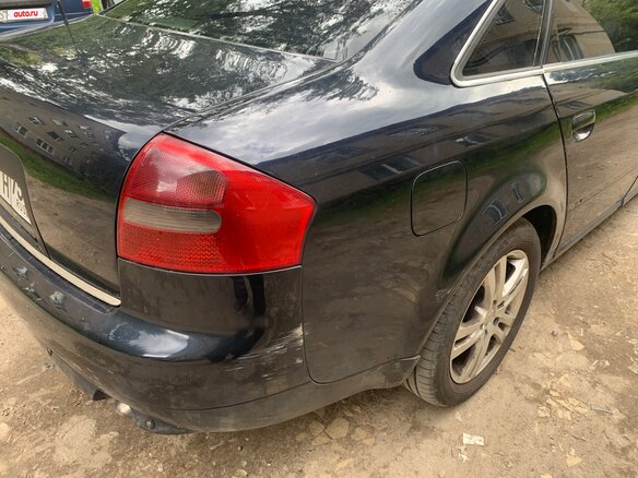 2003 Audi A6 II (C5) Рестайлинг, синий, 460000 рублей - вид 2