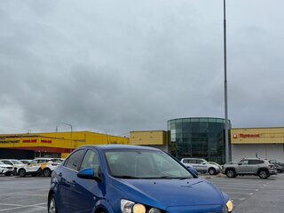 2012 Chevrolet Aveo II, синий, 480000 рублей, вид 2