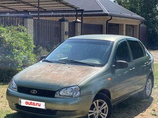 2008 Lada (ВАЗ) Kalina I, зелёный, 200000 рублей, вид 1