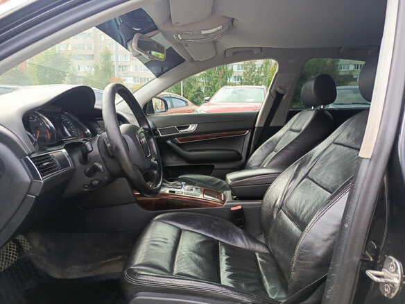 2007 Audi A6 III (C6), чёрный - вид 15