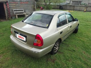 2005 Hyundai Accent ТагАЗ II, бежевый, 190000 рублей, вид 4