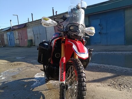 2018 Honda CRF 250L Rally, красный, 650000 рублей, вид 2