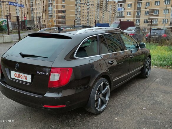 2012 Skoda Superb II, коричневый - вид 8