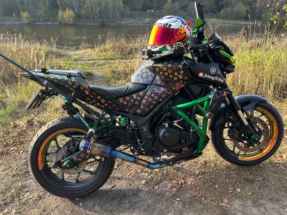 2021 Yamaha MT-03, синий, 966966 рублей - вид 16