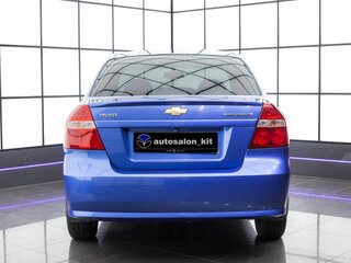 2008 Chevrolet Aveo I Рестайлинг, синий, 459000 рублей, вид 3
