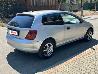 2001 Honda Civic VII, серебристый, 340000 рублей, вид 5