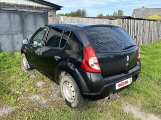 2010 Renault Sandero I, чёрный, 330000 рублей, вид 5