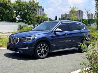 2022 BMW X1 Long 20Li sDrive II (F48) Рестайлинг, синий, 1789000 рублей, вид 2