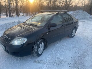 2005 Toyota Corolla IX (E120, E130) Рестайлинг, чёрный, 510000 рублей, вид 1
