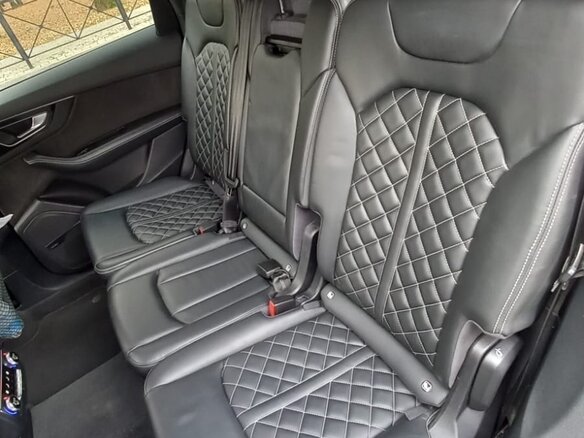 2017 Audi Q7 II (4M), синий, 3150000 рублей - вид 26