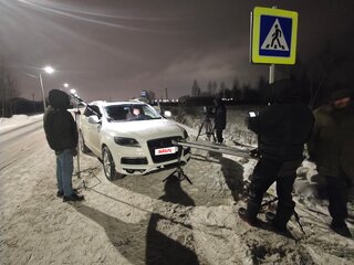 2009 Audi Q7 I (4L), белый, 1450000 рублей, вид 5