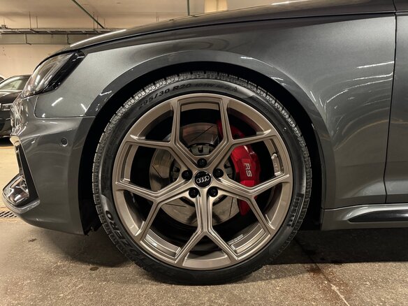 2019 Audi RS 4 IV (B9), серебристый, 5500000 рублей - вид 12