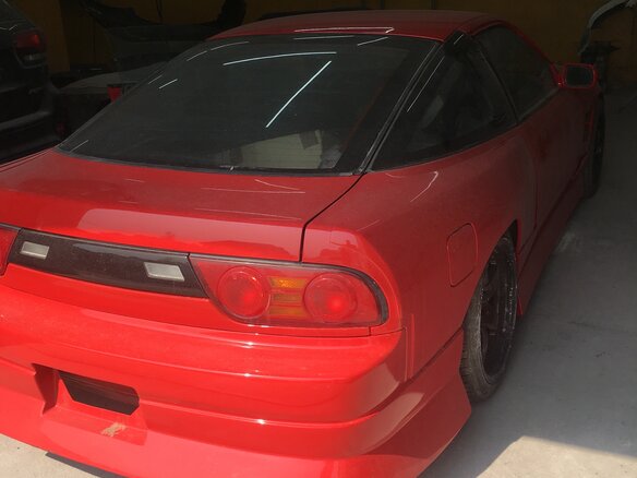 1993 Nissan 200SX S13, красный - вид 5