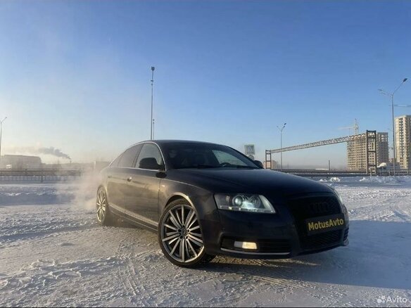 2008 Audi A6 III (C6) Рестайлинг, серый, 1050000 рублей