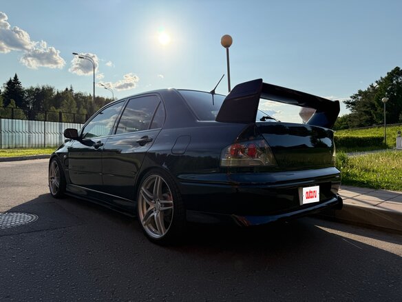 2002 Mitsubishi Lancer Evolution VII, синий - вид 8