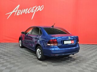 2019 Volkswagen Polo V Рестайлинг, синий, 1149000 рублей, вид 3