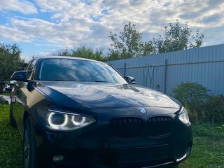 2012 BMW 1 серии 116i II (F20/F21), чёрный, 1100000 рублей, вид 4