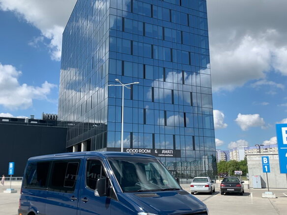 2016 Mercedes-Benz Sprinter, синий, 3150000 рублей