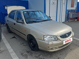 2004 Hyundai Accent ТагАЗ II, коричневый, 205000 рублей, вид 1