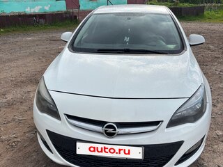 2014 Opel Astra J Рестайлинг, белый, 820000 рублей, вид 3