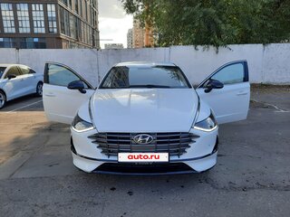 2020 Hyundai Sonata VIII (DN8), белый, 1580000 рублей, вид 2