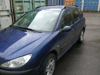 2003 Peugeot 206, синий, 185000 рублей, вид 3