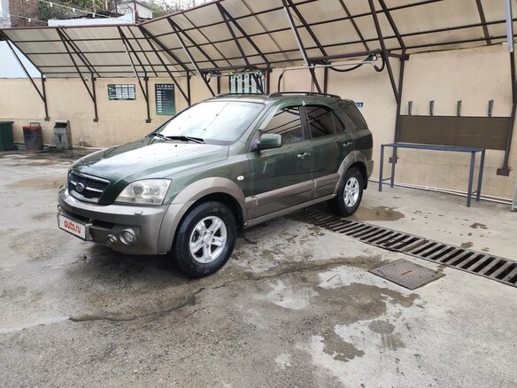 2005 Kia Sorento I, зелёный, 710000 рублей