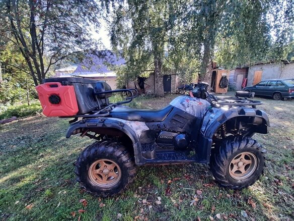 2012 CFMoto CF500-2А, чёрный, 440000 рублей