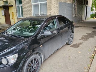 2012 Chevrolet Aveo II, чёрный, 670000 рублей, вид 3
