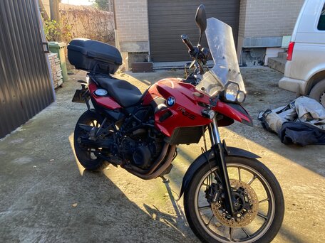 2014 BMW F 700 GS, красный, 525000 рублей, вид 1