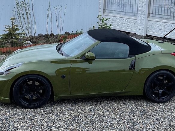 2010 Nissan 370Z I, зелёный - вид 7
