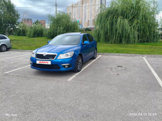 2012 Skoda Octavia RS II Рестайлинг, синий, 1350000 рублей, вид 5