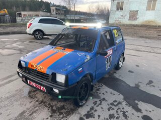 2002 Lada (ВАЗ) 1111 Ока, синий, 130000 рублей, вид 1