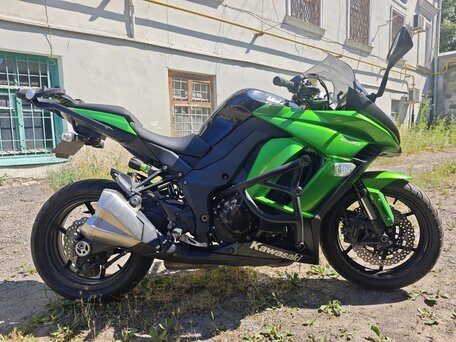 2014 Kawasaki Z 1000SX, зелёный, 790000 рублей, вид 3