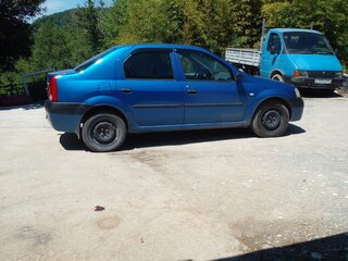 2008 Renault Logan I, синий, 360000 рублей, вид 2