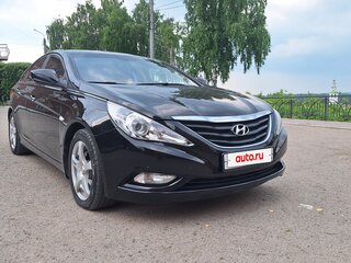 2011 Hyundai Sonata VI (YF), чёрный, 899000 рублей, вид 1