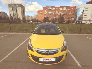 2013 Opel Corsa D Рестайлинг II, жёлтый, 750000 рублей, вид 2