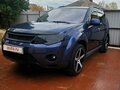 2008 Mitsubishi Outlander II, синий, 1250000 рублей - вид 2