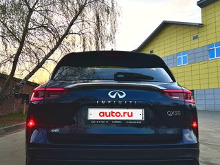 2019 Infiniti QX50 II, синий, 2690000 рублей, вид 4
