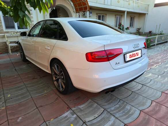 2013 Audi A4 IV (B8) Рестайлинг, белый, 1480000 рублей - вид 5