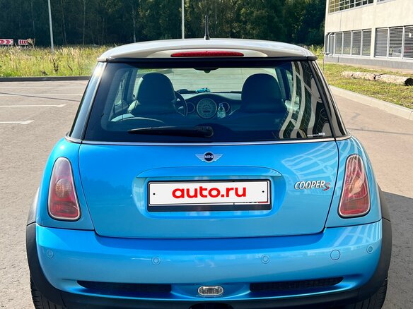 2004 Mini Hatch Cooper S I (R50), синий, 1065000 рублей - вид 13