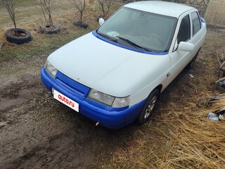 1998 Lada (ВАЗ) 2110, белый, 120000 рублей, вид 2