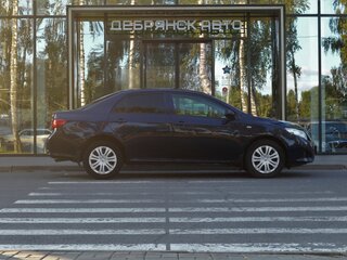 2007 Toyota Corolla AMT X (E140, E150), чёрный, 590000 рублей, вид 4