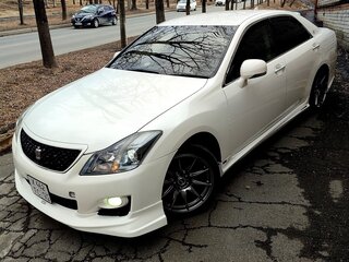 2008 Toyota Crown XIII (S200), белый, 1870000 рублей, вид 4
