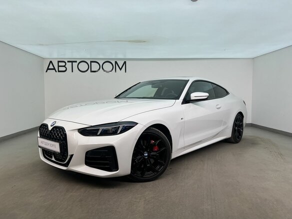 2025 BMW 4 серии 420i G22, G23, G26 Рестайлинг, белый - вид 1