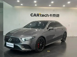 2022 Mercedes-Benz A-Класс 180 Long IV (W177) Рестайлинг, серый, 1790002 рублей, вид 1