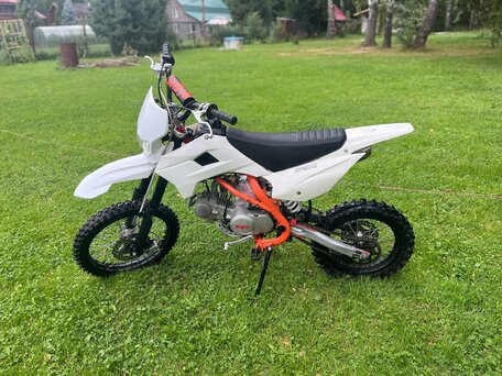 2022 Kayo Basic TT140, белый, 70000 рублей, вид 1