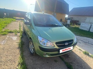 2008 Hyundai Getz I Рестайлинг, зелёный, 710000 рублей, вид 2